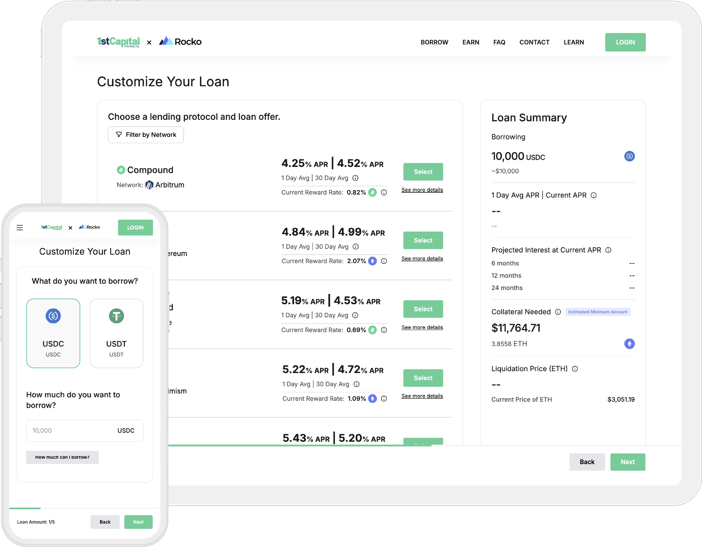 Onchain Crypto Loan